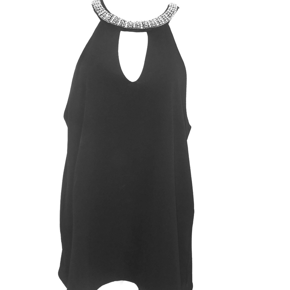 mmCmmCmm Black halter blouse